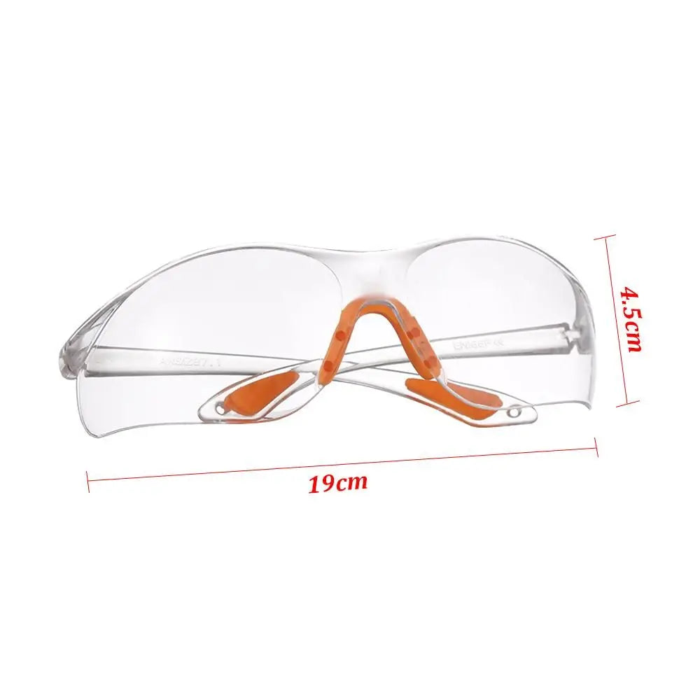 Safety Glasses Riding Goggles Anti-shock Windproof Sand Prevention Eyes Protector With Soft Nose Pads Work Lab Security Supplies