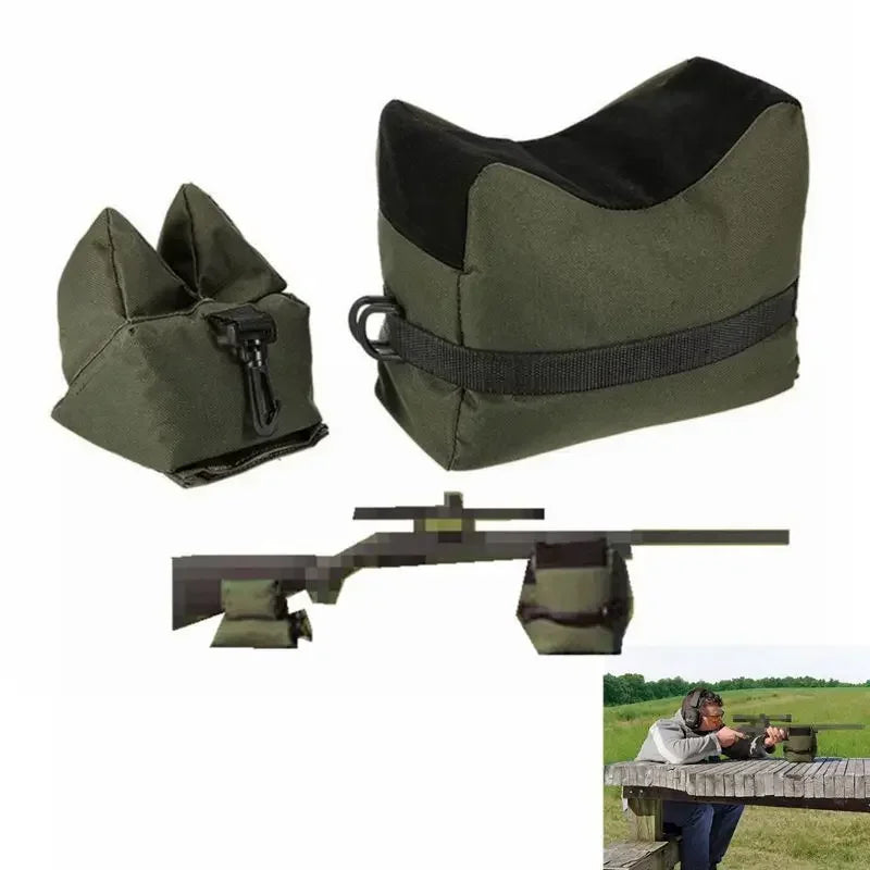 FS Sniper Shooting Bag Gun Front Rear Bag Rest Target Stand Rifle Support Sandbag Bench Unfilled Outdoor Hunting Accessories