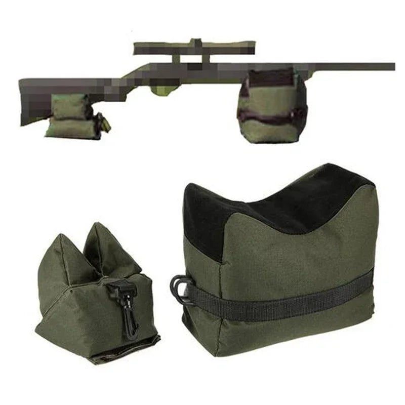 FS Sniper Shooting Bag Gun Front Rear Bag Rest Target Stand Rifle Support Sandbag Bench Unfilled Outdoor Hunting Accessories