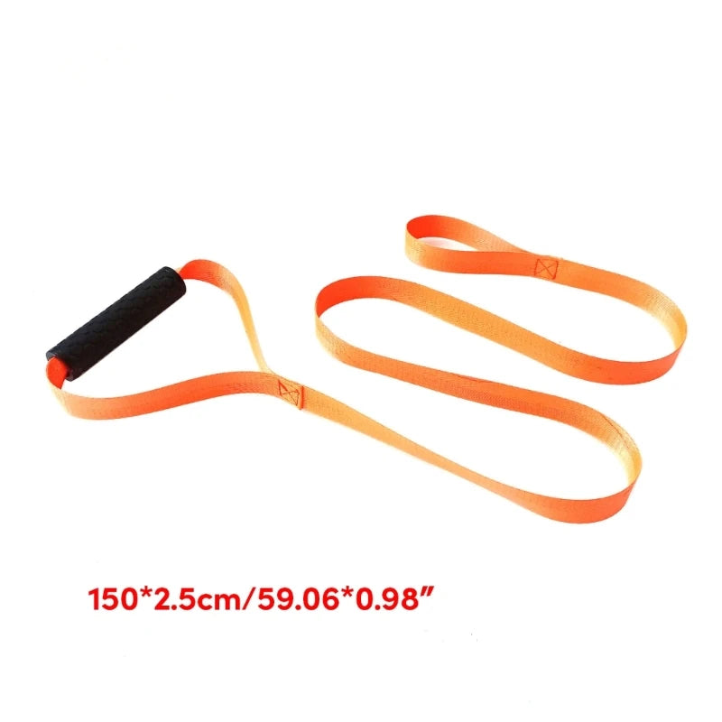 1/4pcs Nylon Deer Drag Harness Strap Wear Resistant Deer Tow Rope with Handle Comfort Grip Heavy Duty Hunting Accessories