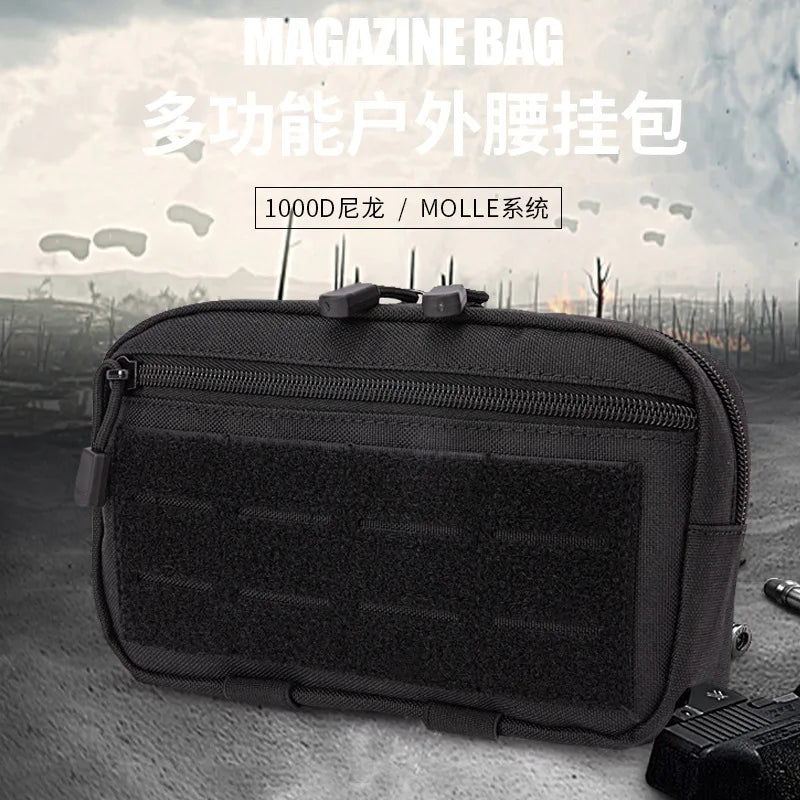 Tactical Molle EDC Pouch First Aid Kit Bag Military Medical IFAK Pouch EMT Bag Torch Waist Pack Backpack Hunting Accessories