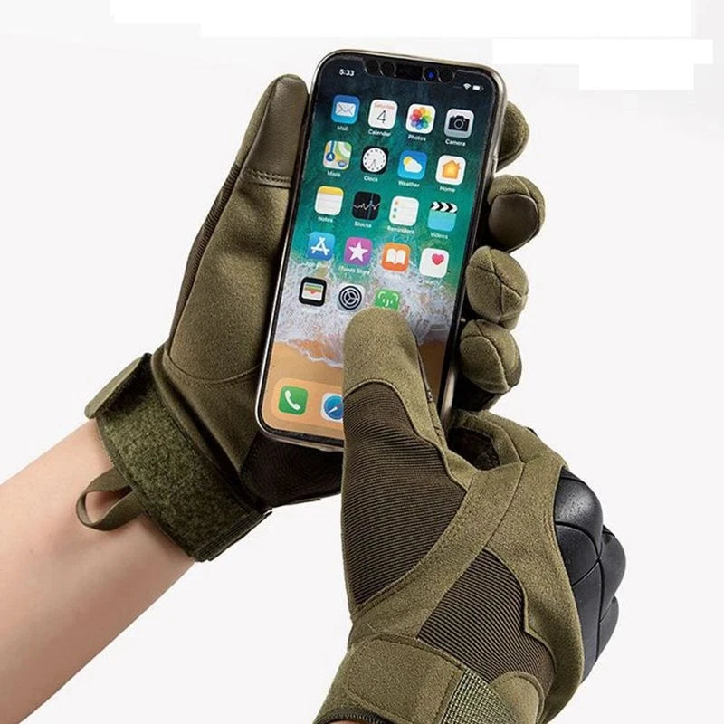 Tactical Military Gloves Shooting Gloves Touch Design Fitness Protection Sports Motorcycle Hunting Full Finger Walking Gloves