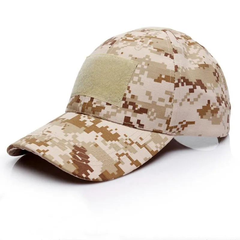 Outdoor Sport Military Caps Camouflage Hat Safari Camping Tactical Cap Army Camo Hunting Cap Men Clothing Hat Men Adult Cap