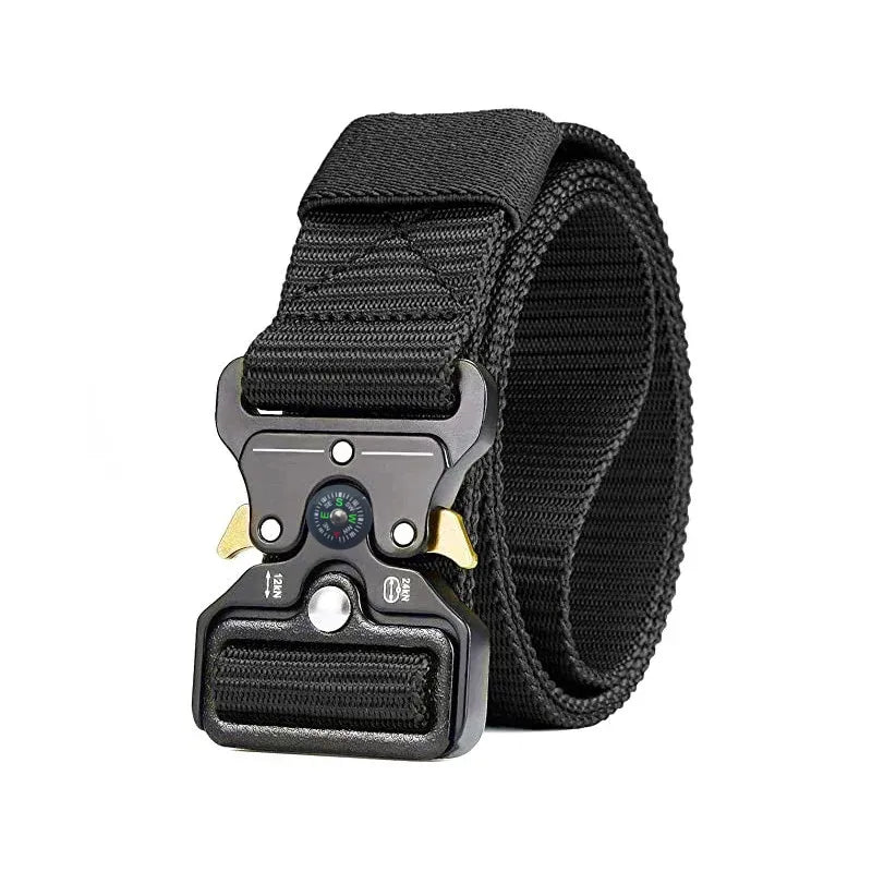 Genuine Tactical Belt Quick Release Outdoor Military Belt Soft Real Nylon Sports Accessories Men And Women Black Belt Plus Size