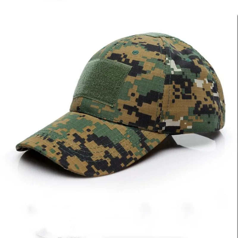 Outdoor Sport Military Caps Camouflage Hat Safari Camping Tactical Cap Army Camo Hunting Cap Men Clothing Hat Men Adult Cap